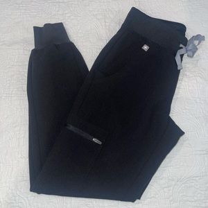 FIGS - Technical Collection XXS petite Black Scrub Pants